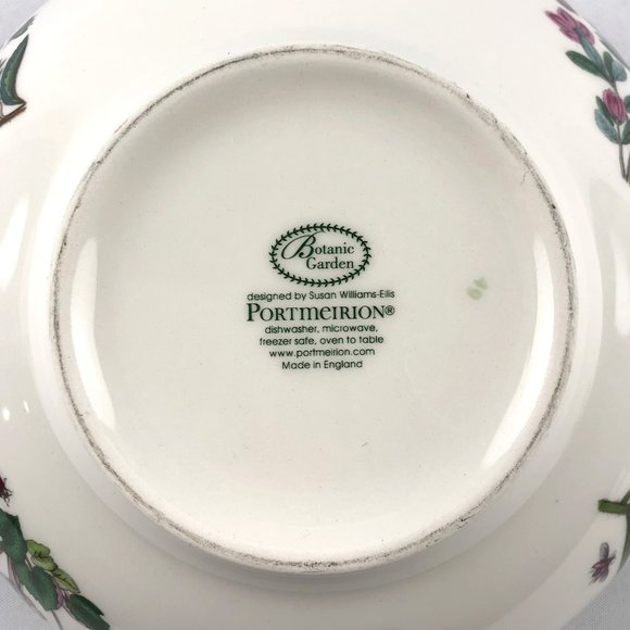 Portmeirion Botanic Garden Salad Bowl 8" - Picture 10 of 12